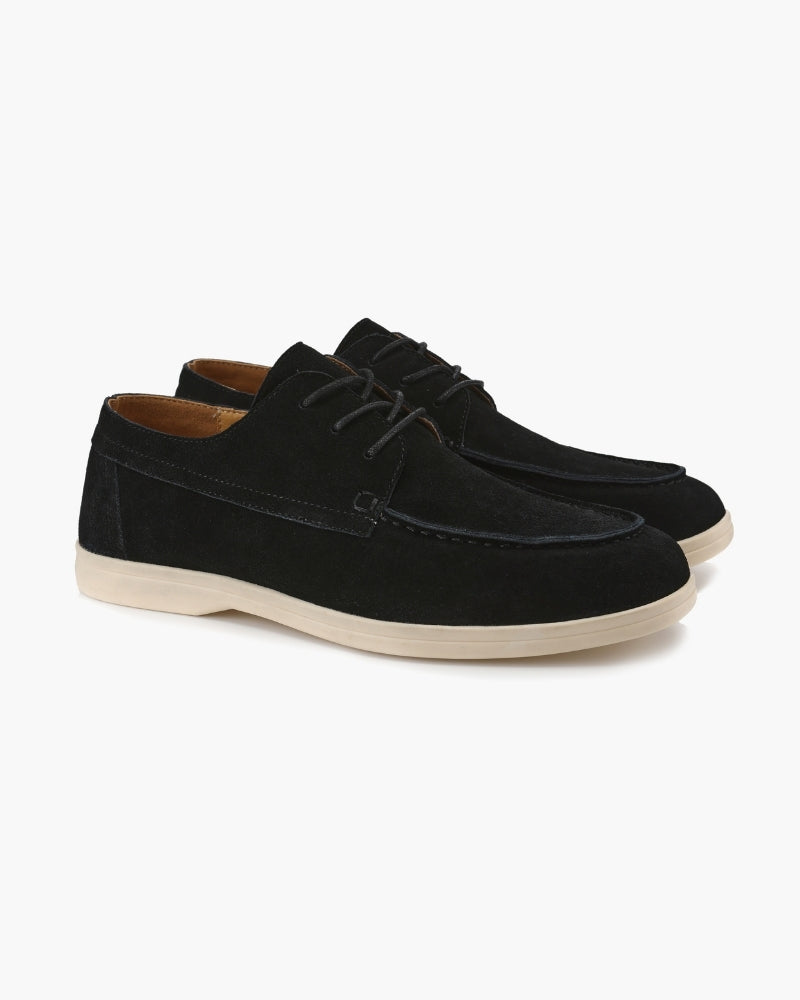 OldMoney Suede Shoes - Black