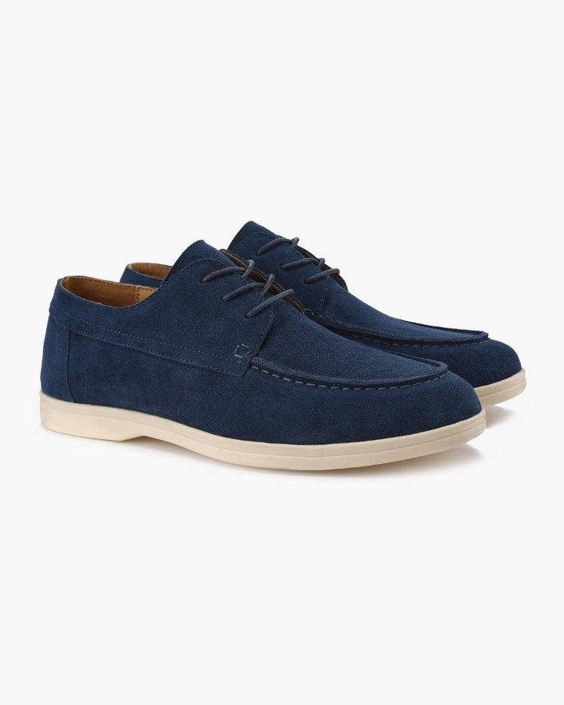 OldMoney Suede Shoes - Blue