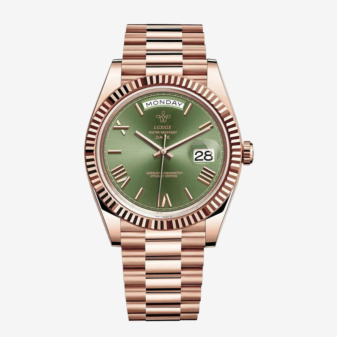KYNOR DATE TIME - OLIVA ROSE GOLD