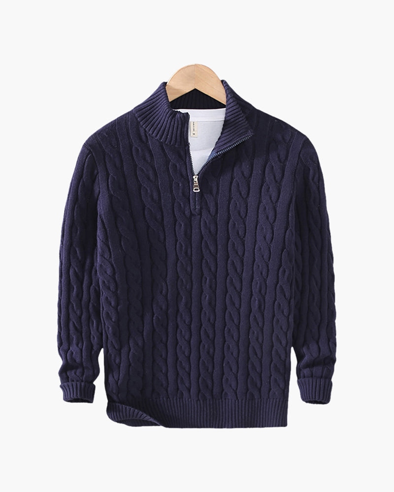 Verbier Half Zip Sweater - Marine
